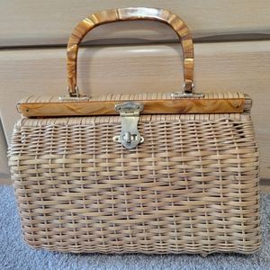 Vintage Straw Bag